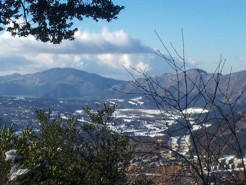 16.金時山_登山道からの景色