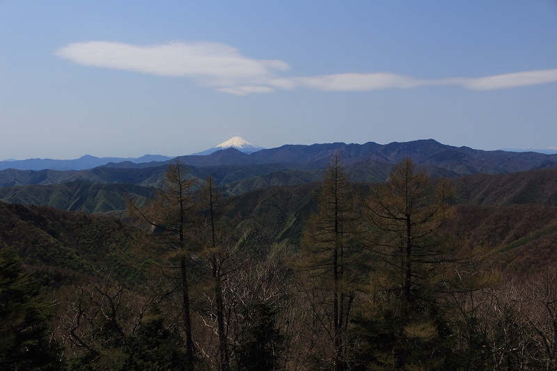 28.富士と泳ぐ雲2