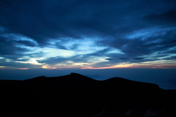 富士登山2013【登山編】富士山ご来光①