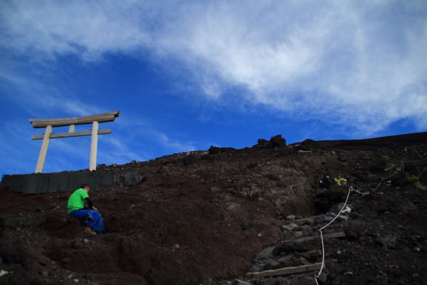 富士登山2013【登山編】富士山下山②