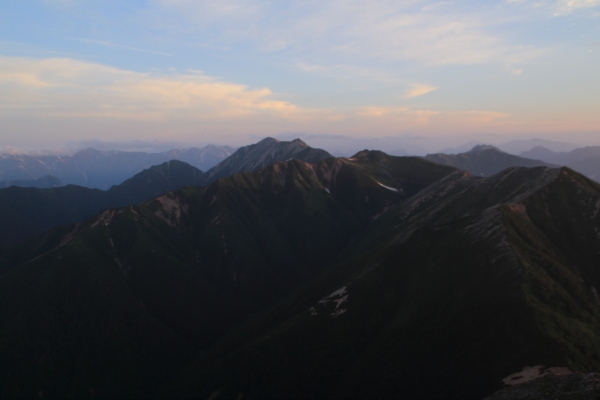 常念岳【登山編2】大天井岳方面