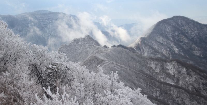 越前岳山頂からの景色1