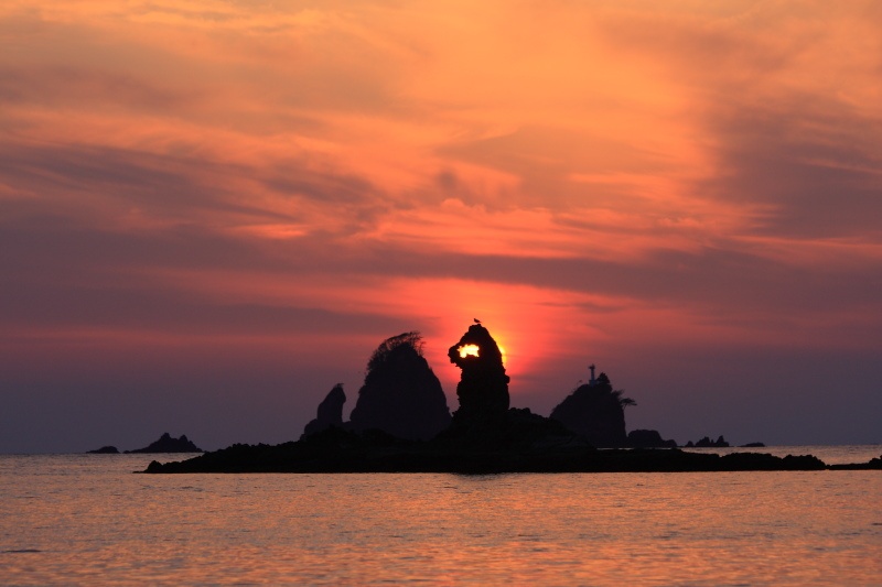 大田子の夕陽11