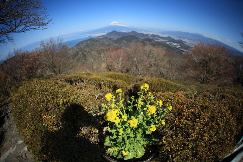 32.葛城山_山頂からの景色(魚眼)