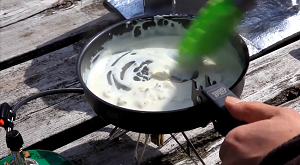 ブルーチーズパスタ_工程3