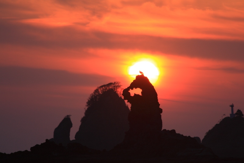 大田子の夕陽9