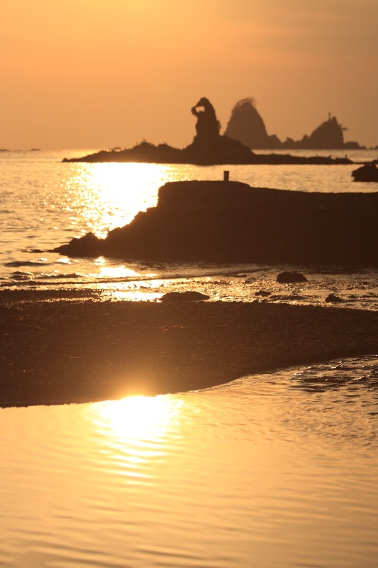 大田子の夕陽5