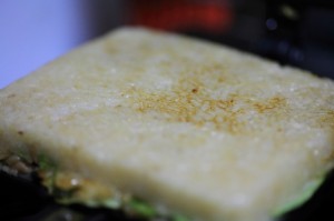 モスライスバーガー焼肉風ホットサンド_工程7