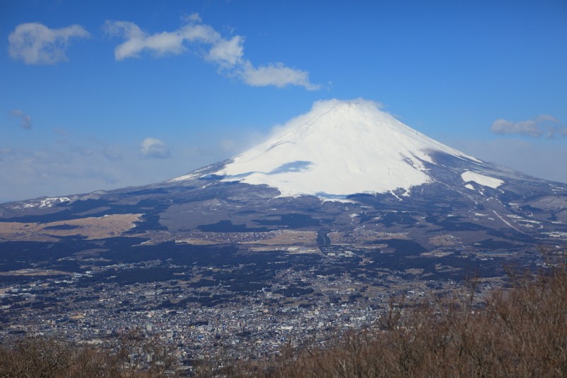 金時山からの富士山