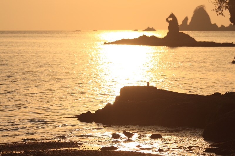大田子の夕陽2