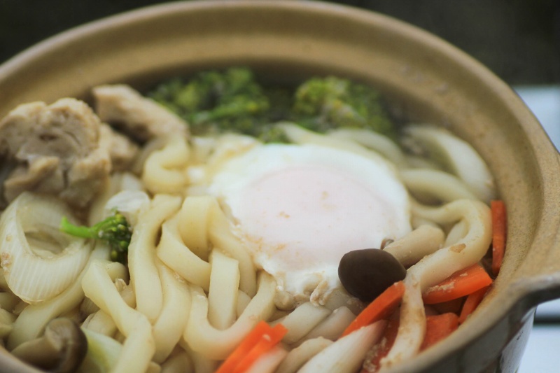 59.鍋割山_鍋焼きうどん
