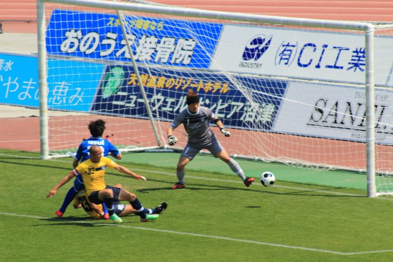 13.アスルクラロ沼津JFL第7節_2回目の決定機2