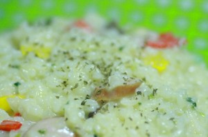 クノールカップスープでリゾット(拡大)