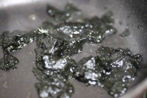 海苔クリームパスタ_工程2