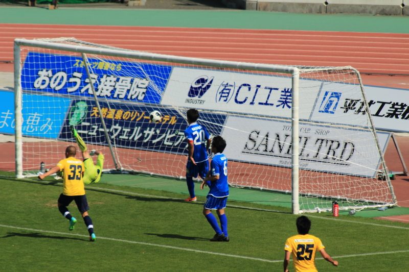 26.アスルクラロ沼津JFL第7節_鹿児島ゴール