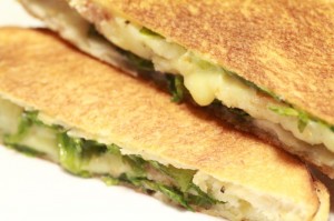 明太ポテトホットサンド