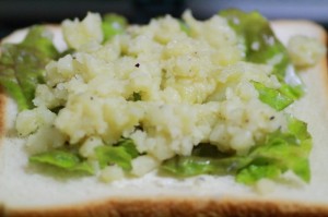 明太ポテトホットサンド_工程4