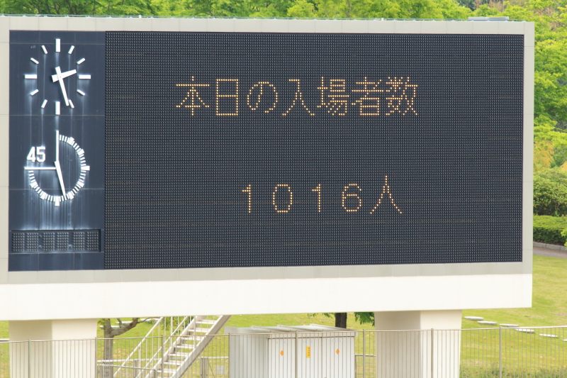 27.アスルクラロ沼津JFL第11節入場者数