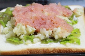 明太ポテトホットサンド_工程5