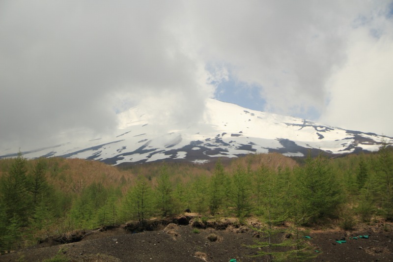 2.幻の滝_須走口からの富士山