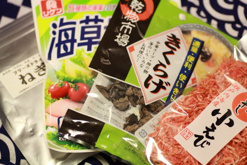 ドライフードいろいろ