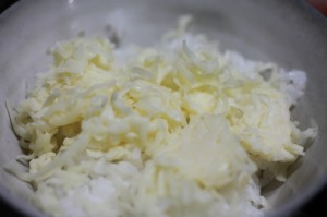 ベーコンチーズ丼_工程3