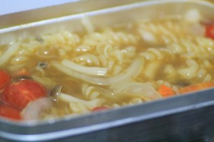 簡単スープカレーパスタ_工程2