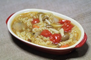 簡単スープカレーパスタ