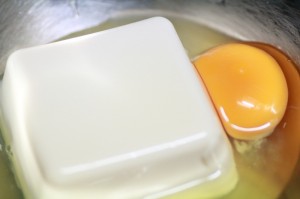 ふわふわ豆腐オムレツ丼_材料