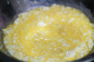 ふわふわ豆腐オムレツ丼_工程1