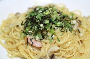 わさびマヨパスタ