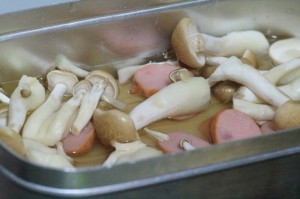 わさびマヨパスタ_工程1