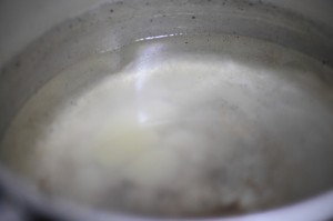 黒ゴマきな粉寒天_工程2