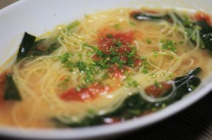 イタリアン味噌スープパスタ