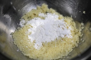 味噌焼きおにぎり de クスクス_工程2