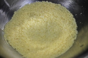 味噌焼きおにぎり de クスクス_工程1