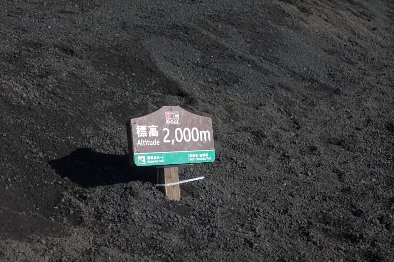 標高2000m
