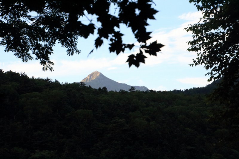 みはらし台からの北岳