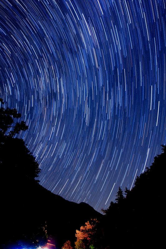 長衛小屋からの星空_コンポジット2