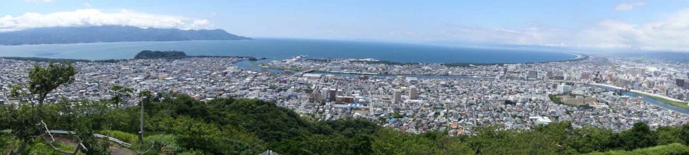 展望台からの駿河湾パノラマ
