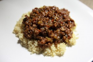 キーマカレー de クスクス_完成