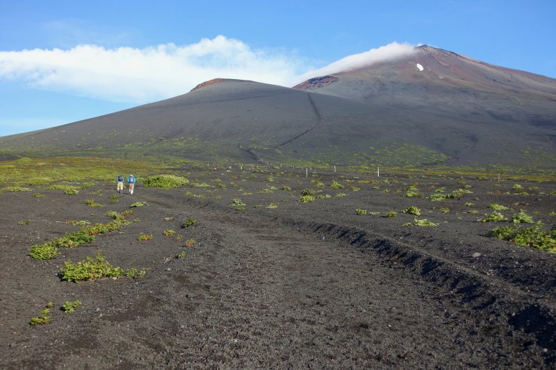 御殿場登山道からの富士山