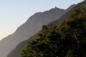 仙水峠からみたオリベスク