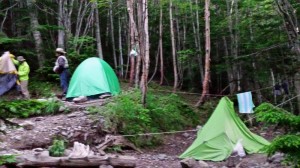 仙水小屋テント場