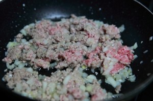 キーマカレー de クスクス_工程2