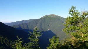 駒津峰への急騰からの仙丈ヶ岳