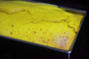 かぼちゃケーキ_焼き上がり