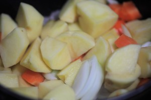 肉じゃが de クスクス_工程3