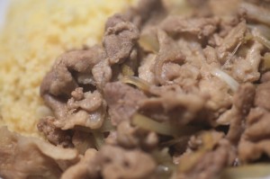 つゆだく豚丼 de クスクス_工程5