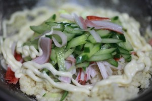 ポテトサラダ de クスクス_工程4